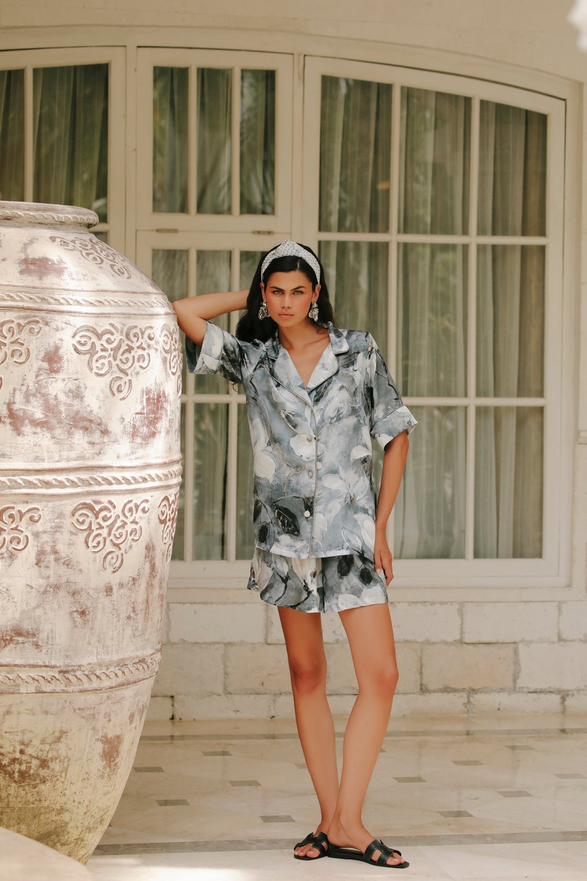 Rose Sombre Şort Takım