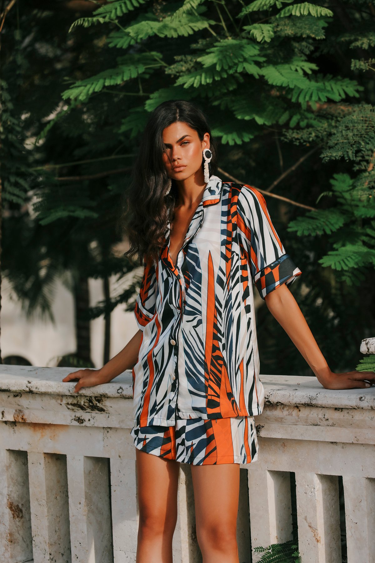 Sauvage Kısa Kollu Gömlek Üst