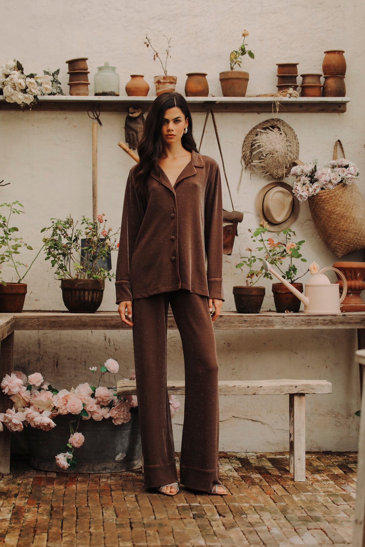 Argente Brun Pantolon