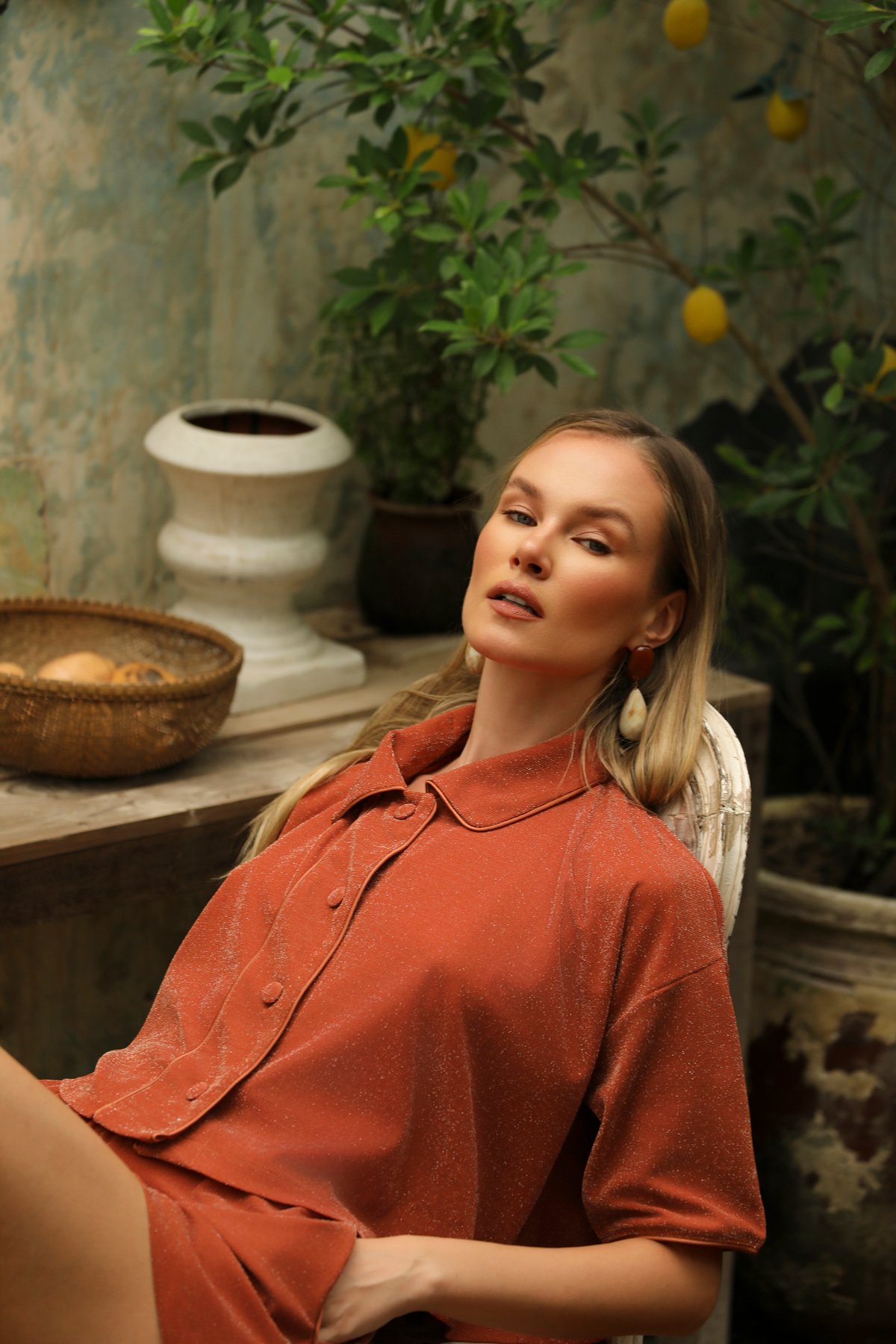 Argente Orange Crop Üst