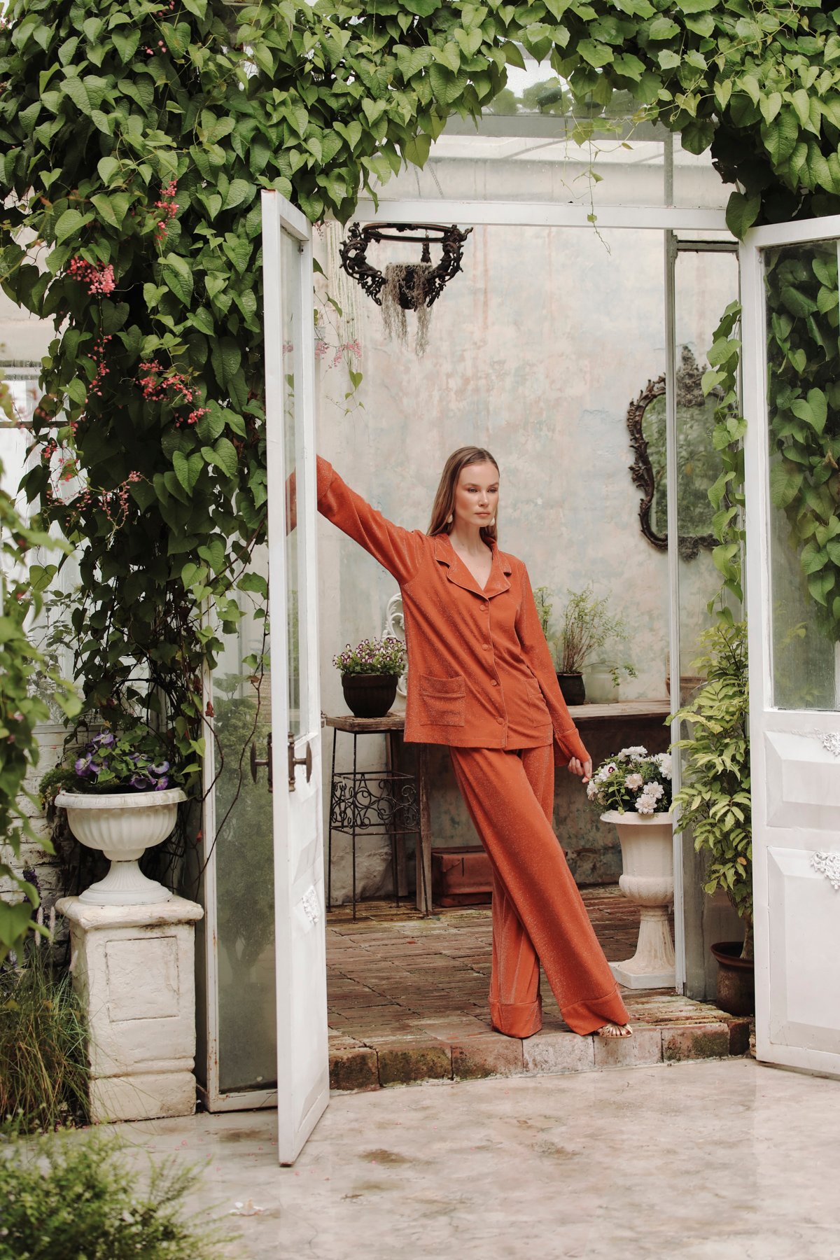 Argente Orange Pantolon