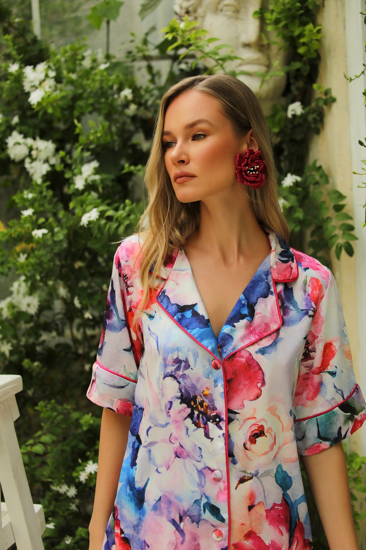 Rosalie Kısa Kollu Gömlek Üst