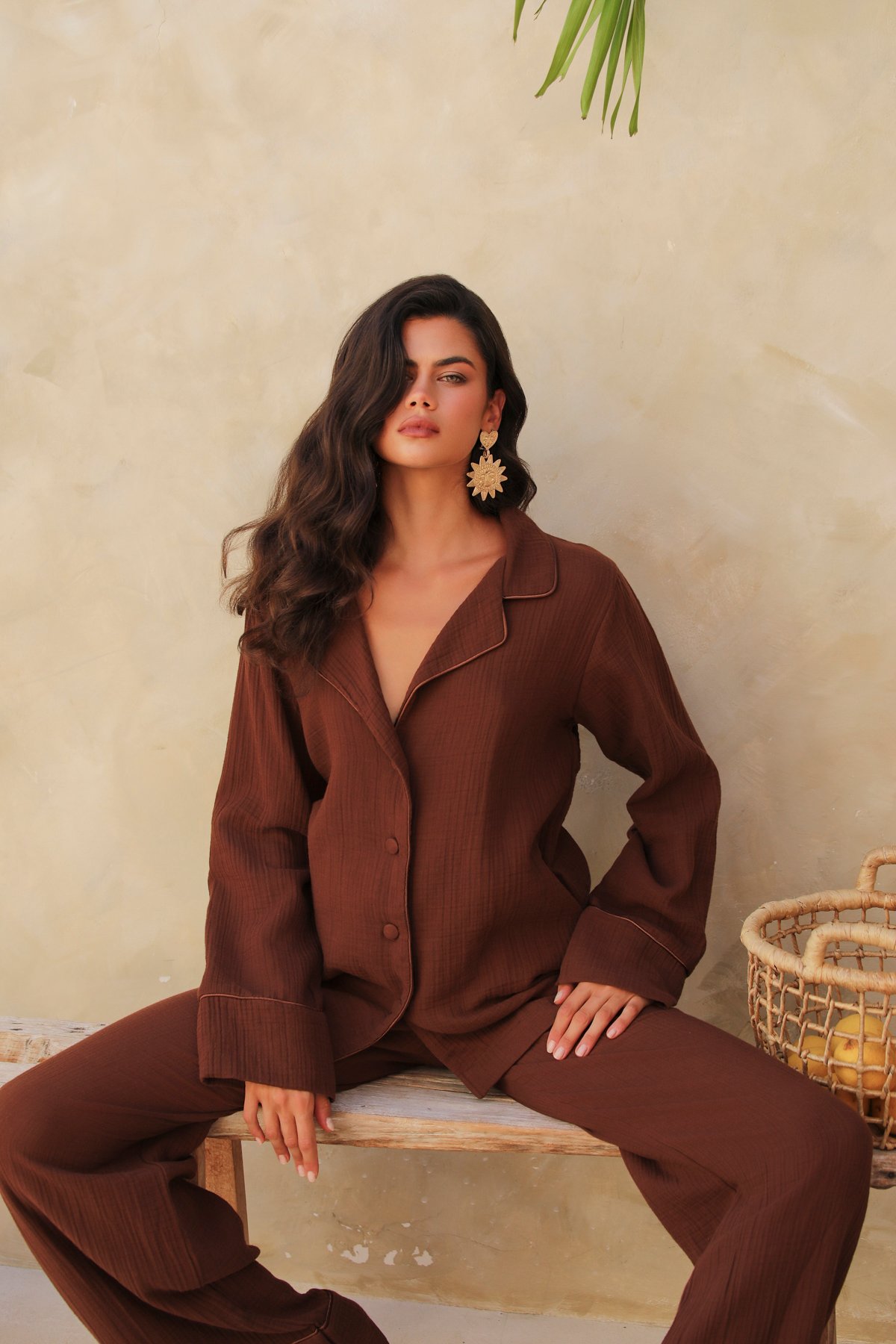 Helen Brun Uzun Kollu Gömlek Üst