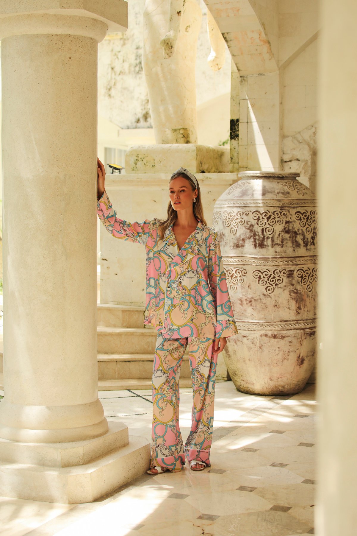 Aurelie Rose Pantolon Takım