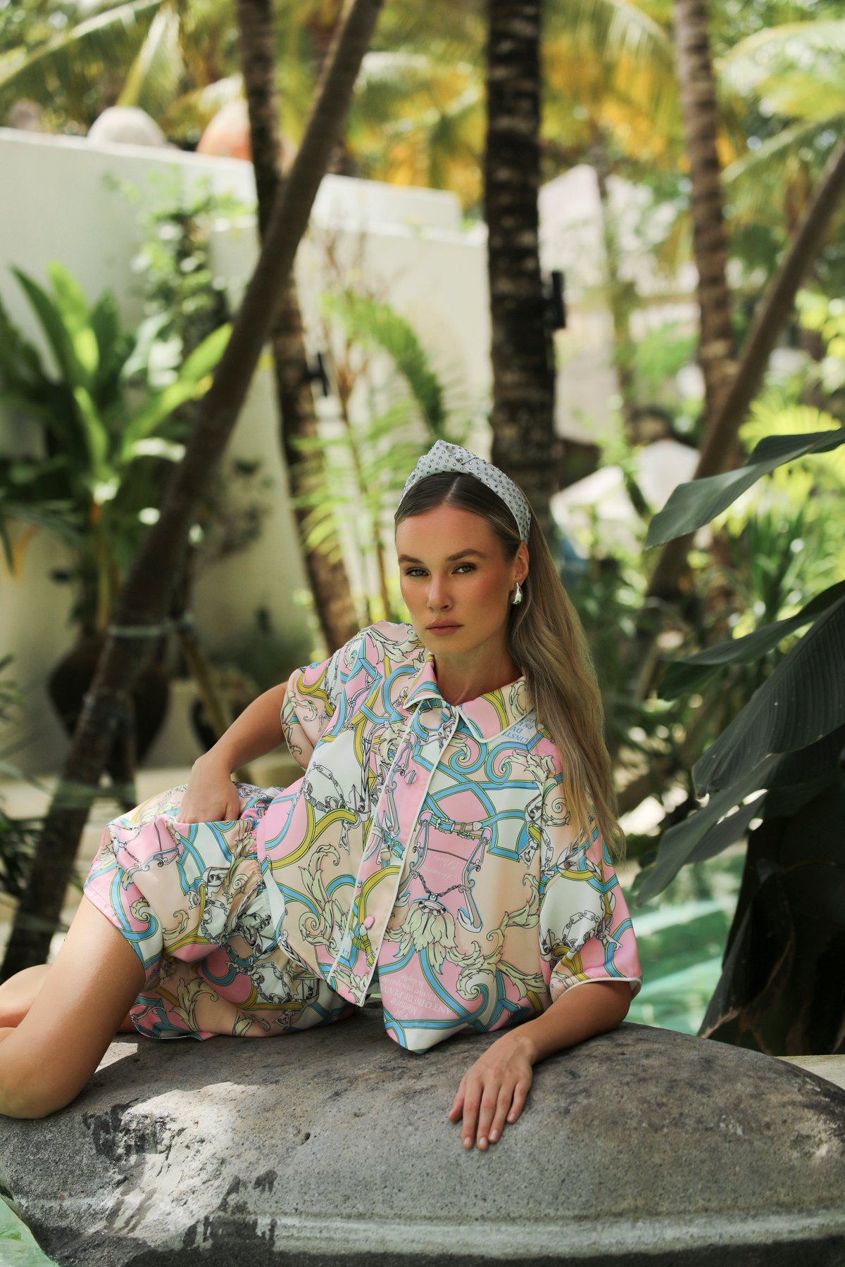 Aurelie Rose Şort Takım