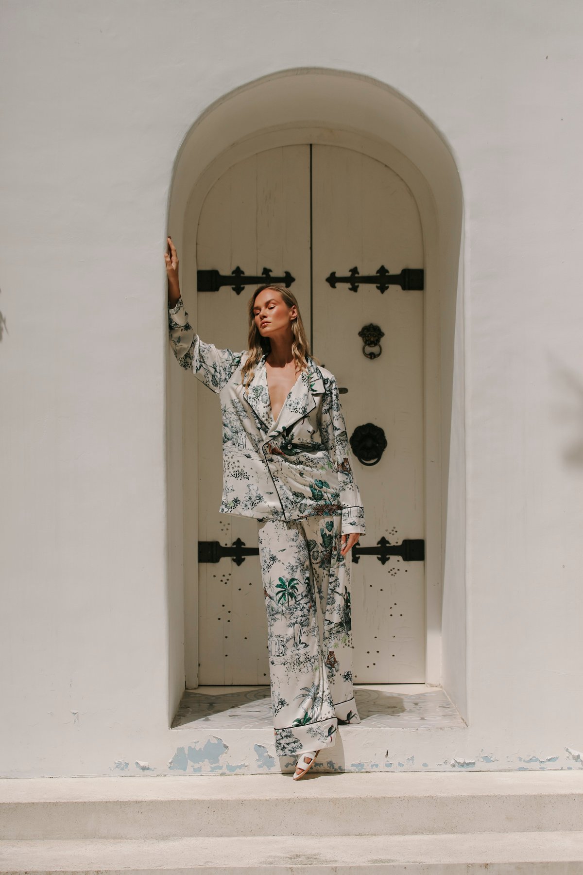 Lionne Creme Pantolon Takım