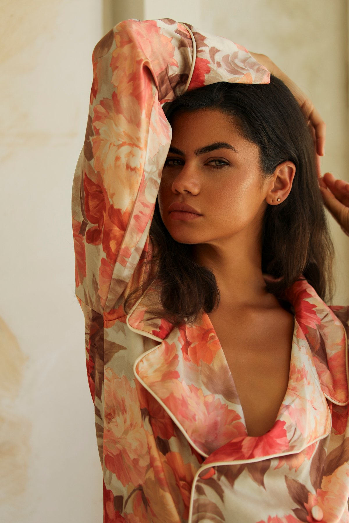 Nuit Florale Pantolon Takım - Görsel 3