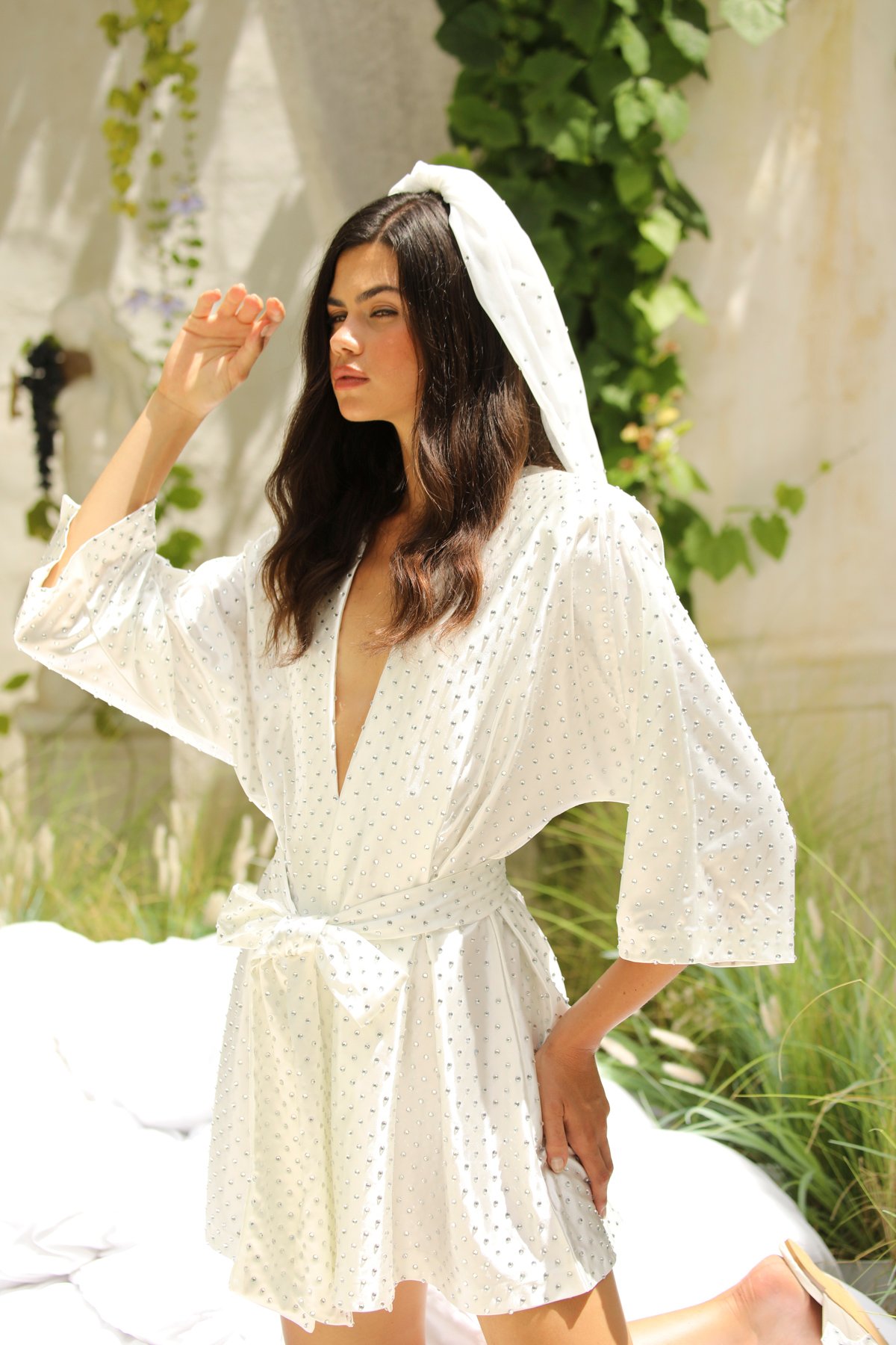 Nuit Blanche Kimono - Görsel 3