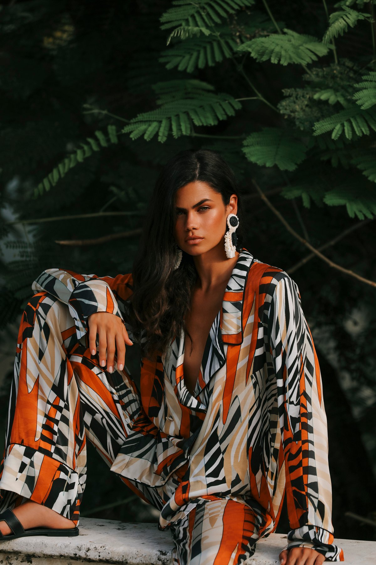 Sauvage İpek Pantolon - Görsel 3