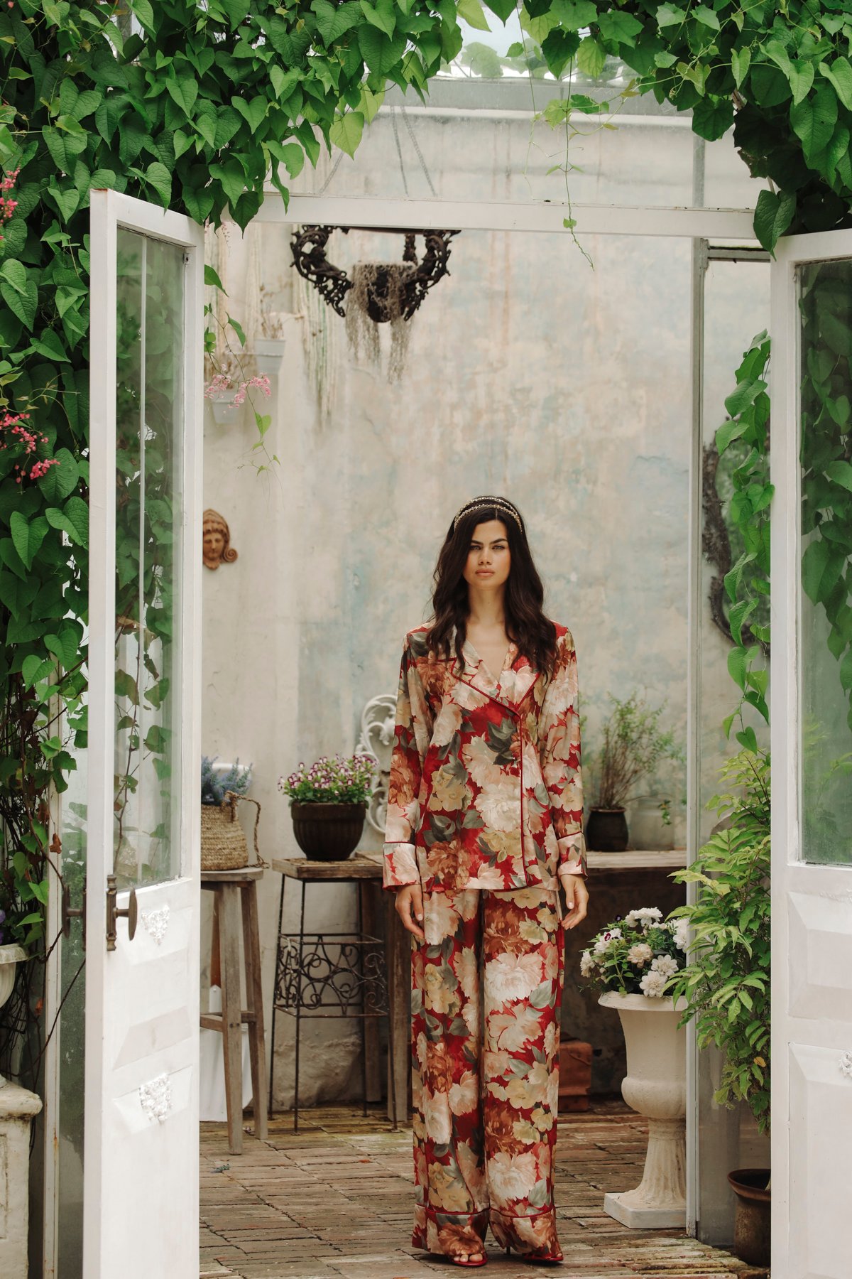 Jardin Secret Pantolon Takım - Görsel 4