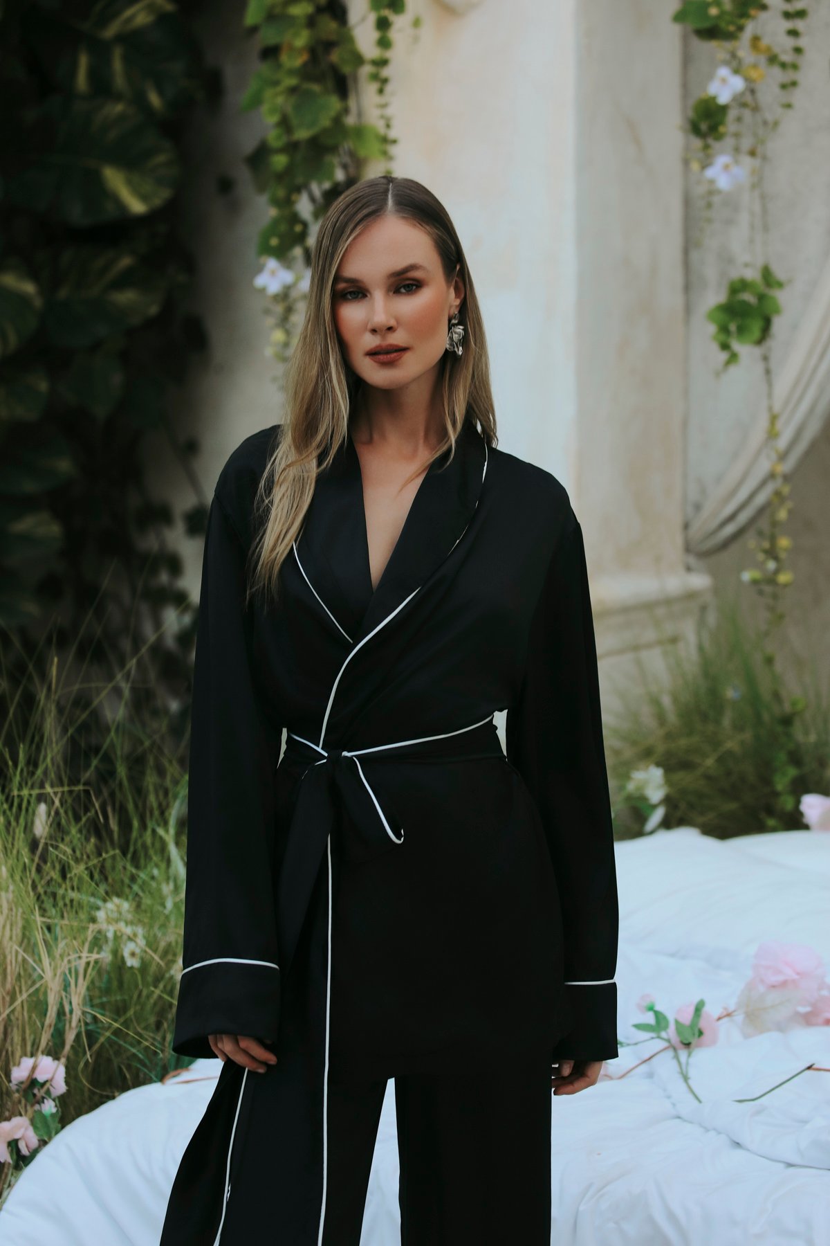 Ombre De Soie Pantolon Takım - Görsel 4