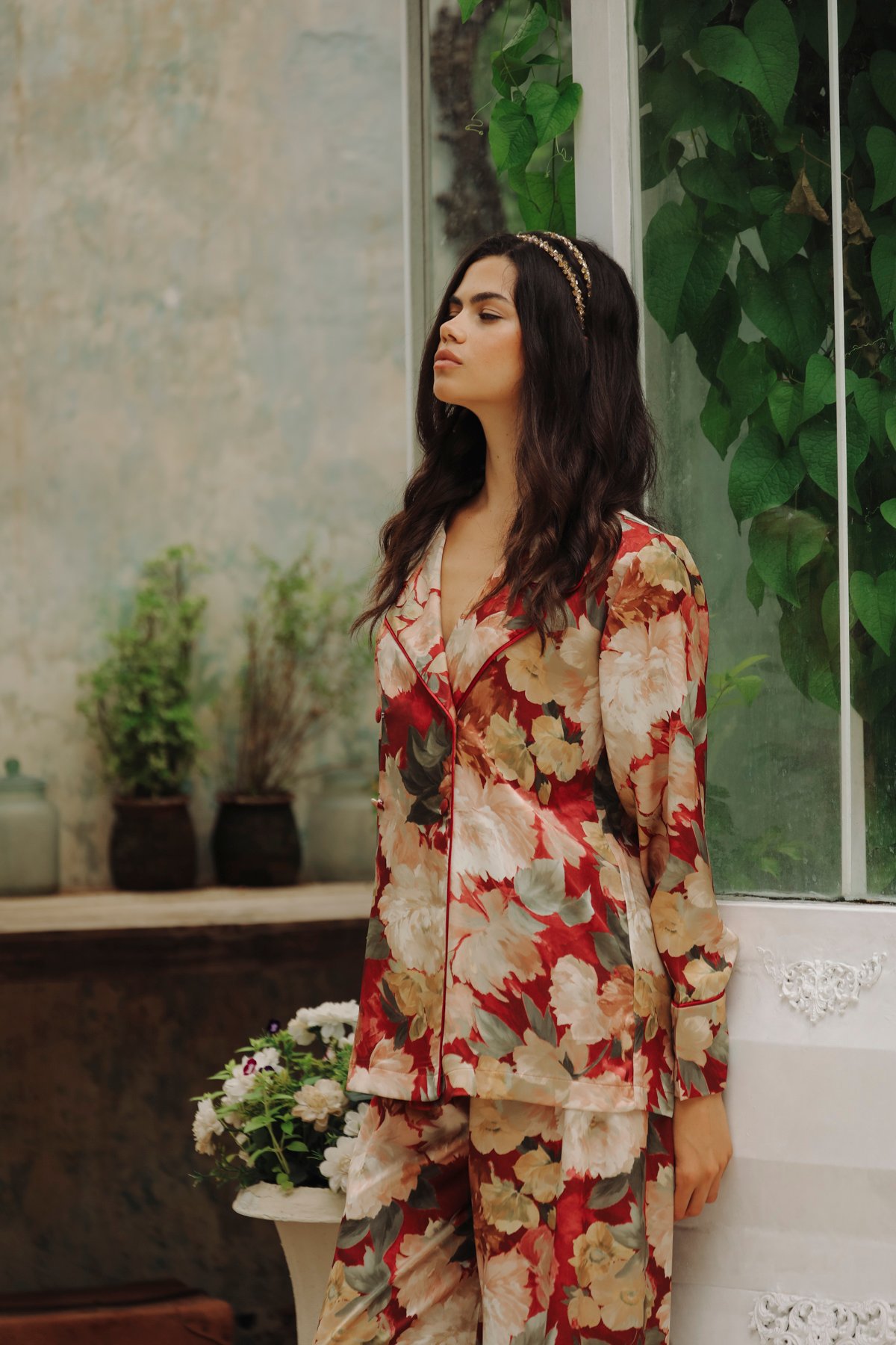 Jardin Secret Pantolon Takım - Görsel 5