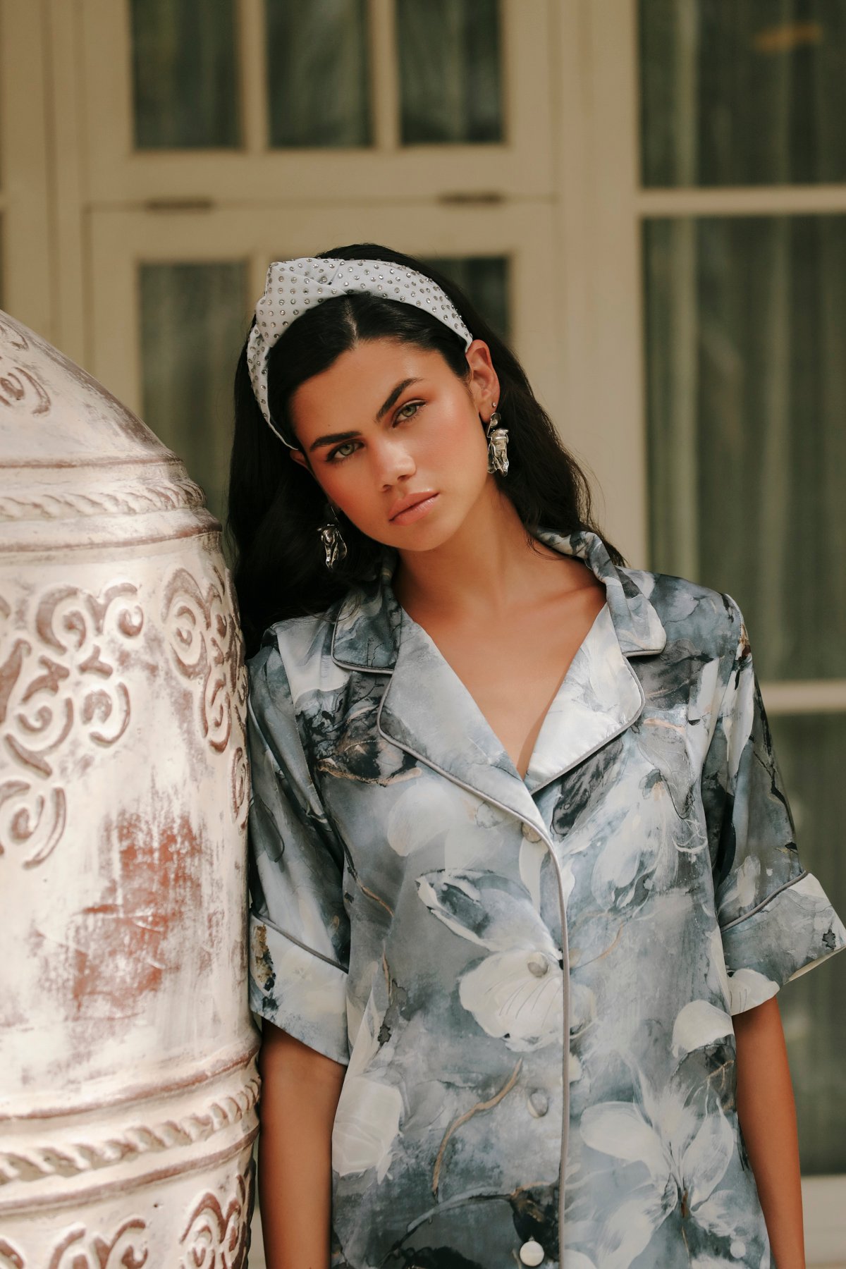 Rose Sombre Şort Takım - Görsel 5