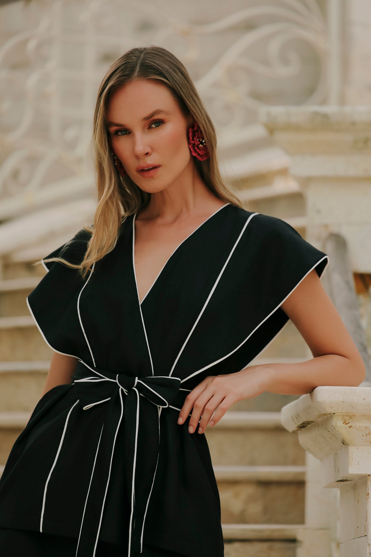 Aulia Noir Şort Takım - Görsel 7