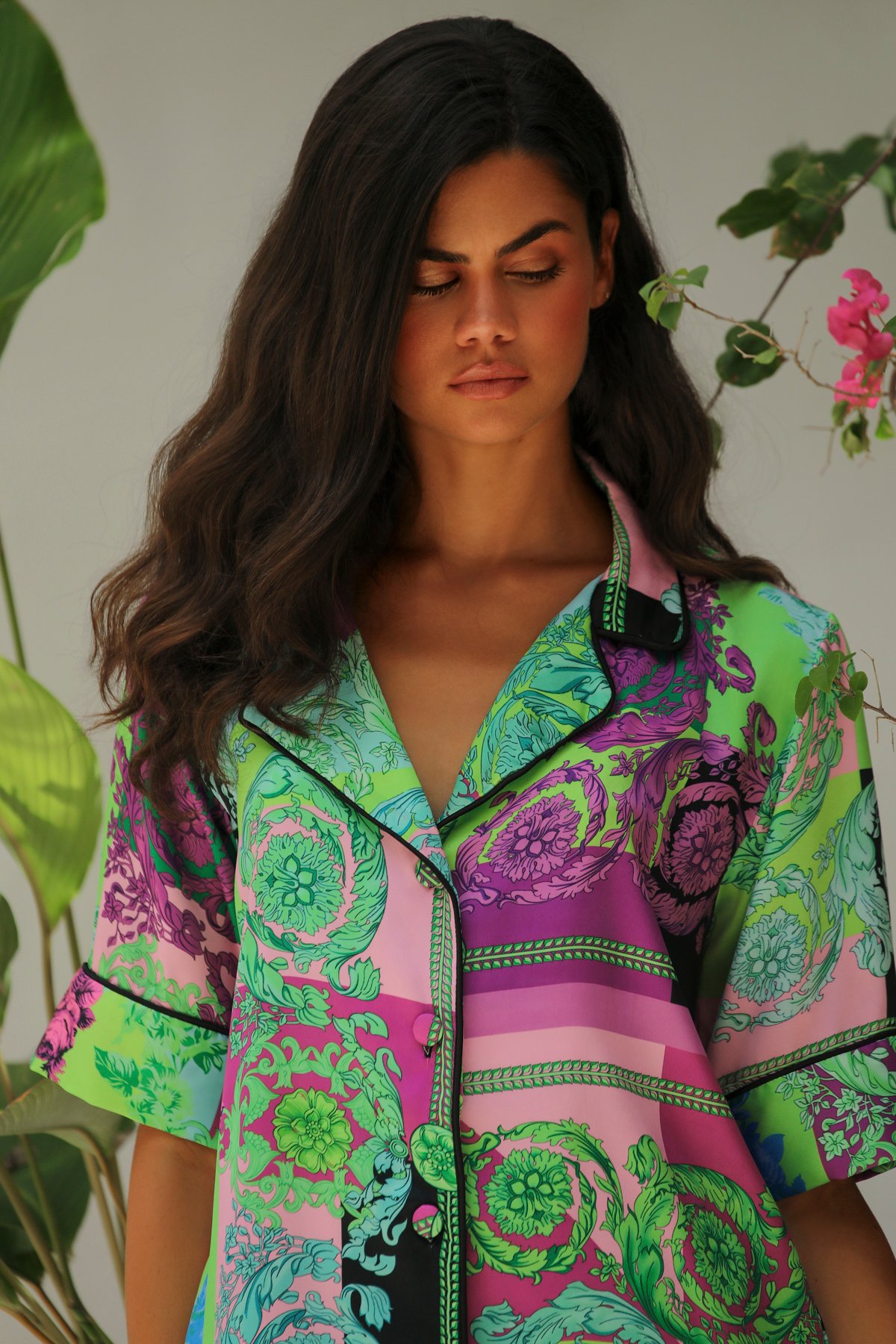 Anais Kısa Kollu Gömlek Üst - Görsel 7