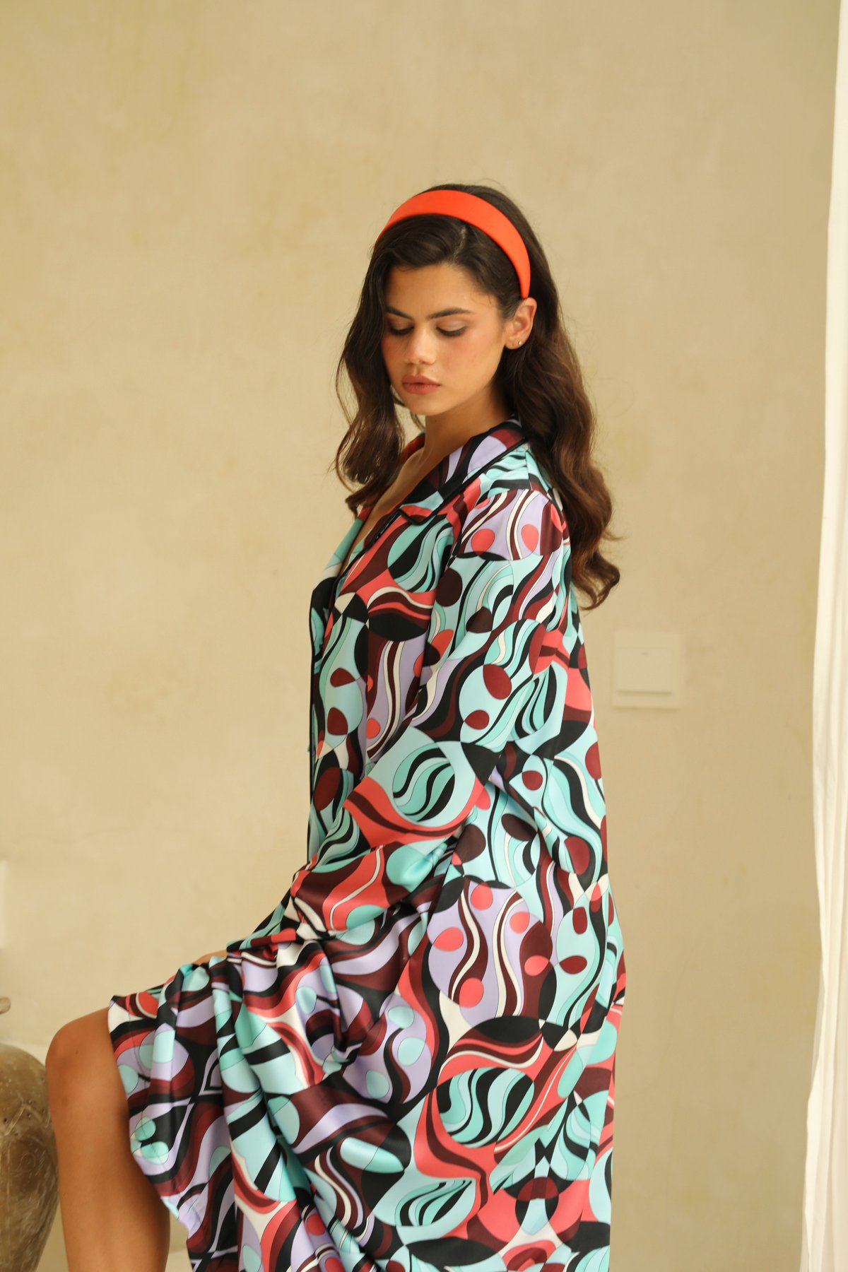 Vivienne Uzun Elbise - Görsel 10