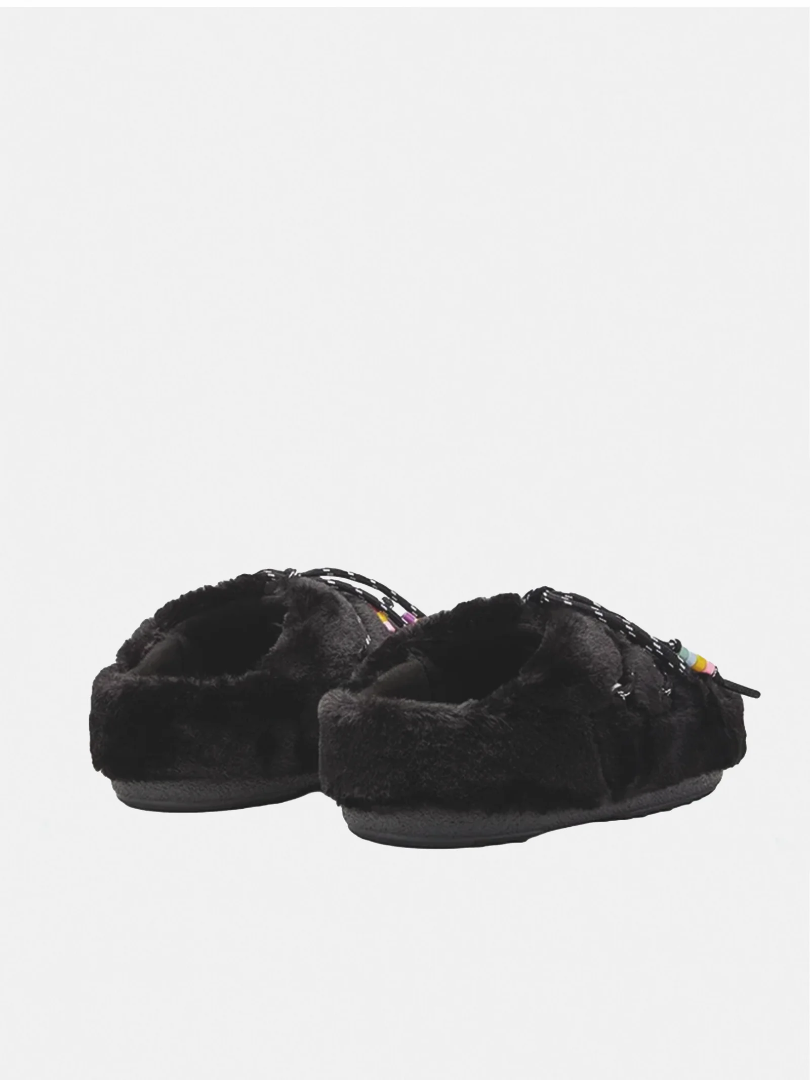 MULE BLACK FAUX FUR BEADS - Görsel 4